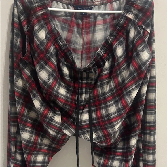 Nautica Plaid sleepwear in Red and Gray - Picture 4 of 8